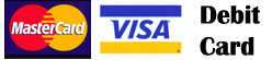 Visa, master card, debit